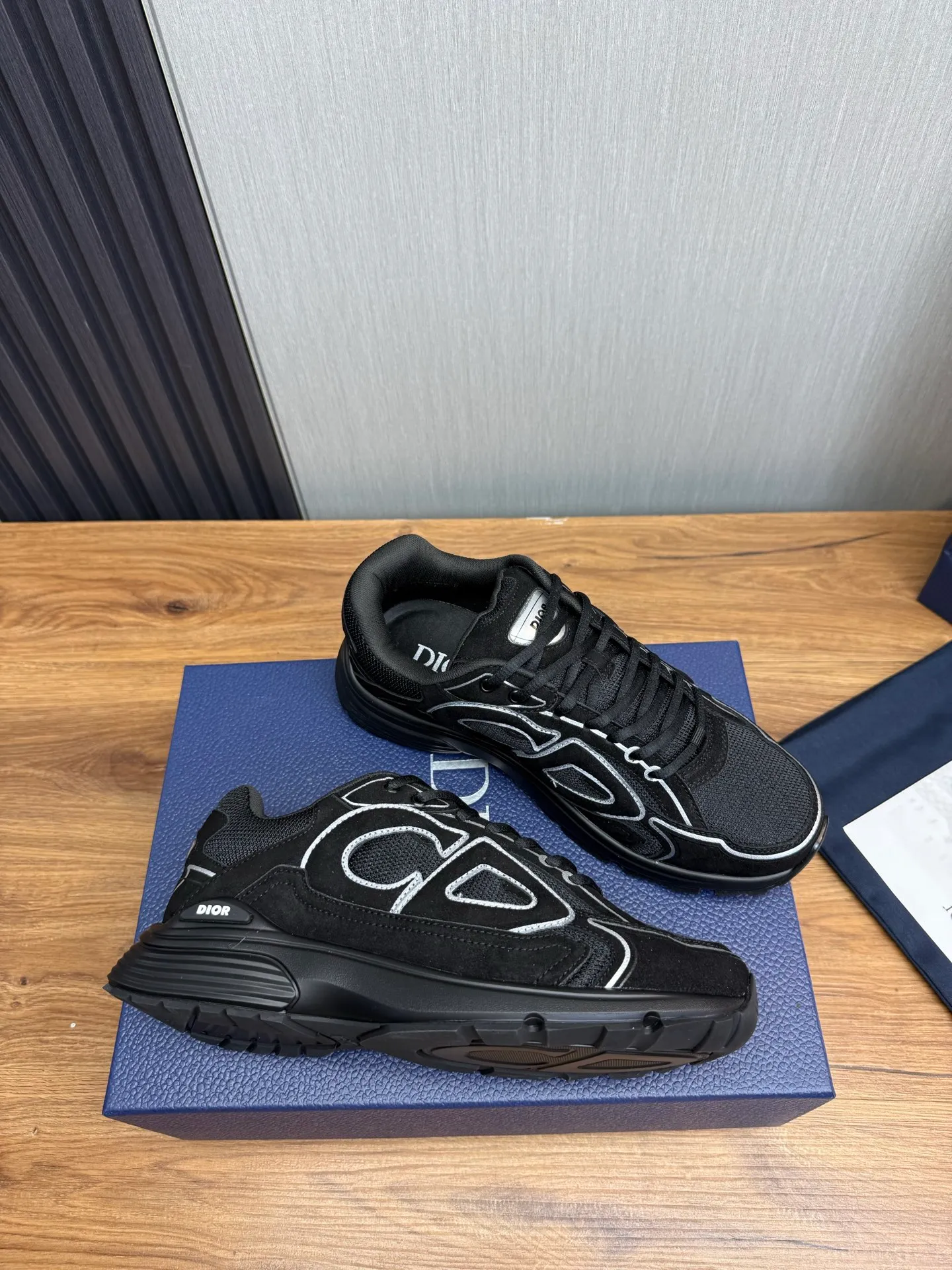 Men's men's shoes 💰580💰 Dior Dior.B30 couple hot sale ❤️💚Official website 1:1 replica ⬆️Imported cowhide stitching, comfortable mesh lining 35-45 (45 customized, non-refundable)